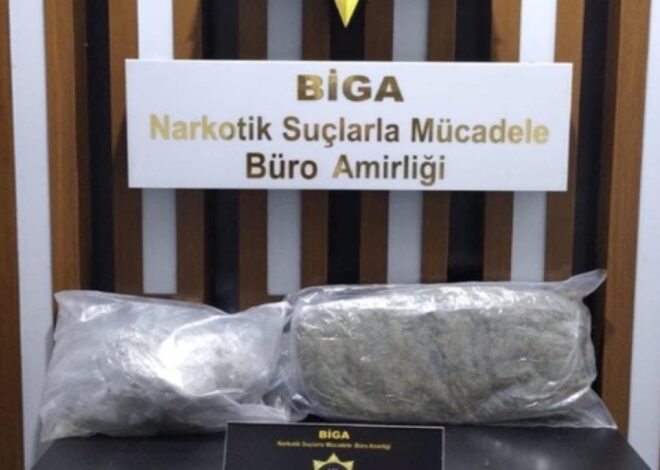 1 kilo 682 gram skunk ele geçirildi